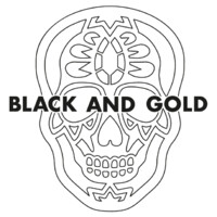 Black and gold