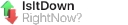 Isitdownrightnow
