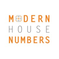 Modern House Numbers