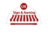 UK Sign and Awning