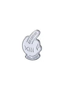 Metal Sticker Middle Finger