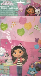 1 Gabby's Dollhouse Plastic Tablecloth