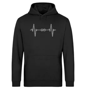 Figure Eight Knot · Unisex Organic Hoodie
