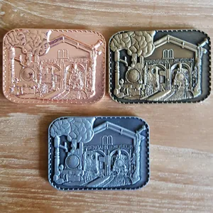 Cuckoo Railway Geocoin – Railway Geocoin – Locomotive Geocoin