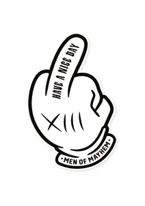 Sticker Middle Finger