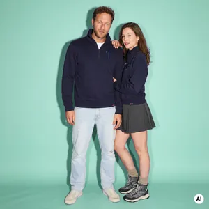 Half Zip Sweatshirt