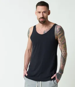 136 Loopwheeled Maco-Imit Tank Top
