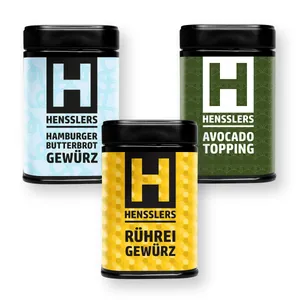 HENSSLERS 3-Piece Breakfast Spice Set