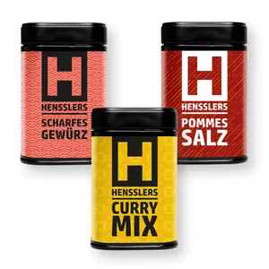 HENSSLERS 3-Piece Currywurst Starter Set