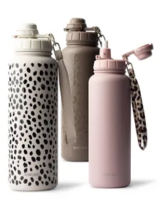 Insulated Flask with Straw
