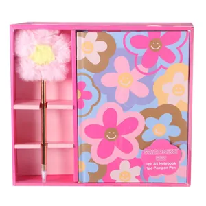 1 Notebook and 1 Pen, Smile Flower