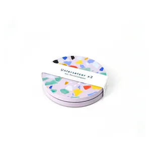 2x Untersetzer "BOLD Terrazzo" - Lila