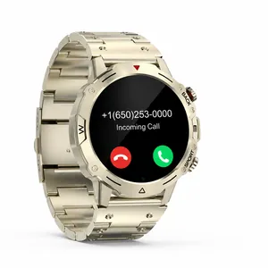 1.39-Inch Touchscreen & Wireless Calling Smartwatch (Gold)