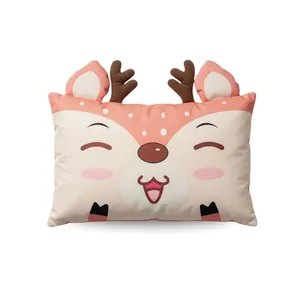 Children's Cushion Holley Little Deer - Brown/Beige