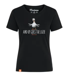 And up goes the Luzie · Women's Premium Signature Organic T-Shirt