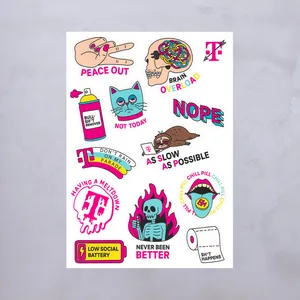 Sticky Statement Stickers