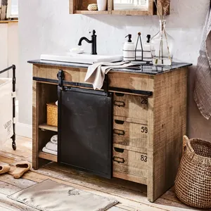 Vintage Industrial Washstand