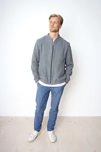 PEPE Bomber Jacket - Light Grey