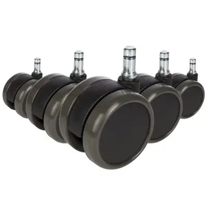 5x ROLO 10mm/65mm | Hard Floors - Chair Casters