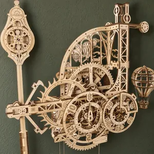 Aero Wall Clock with Pendulum
