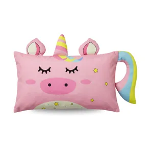 Children's Cushion Luna Unicorn - Pink