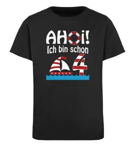 Ahoy, I'm Already 4 · Kids' Premium Organic T-Shirt